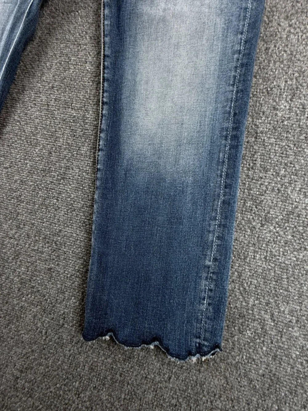 Driftwood Candace Scalloped Hem Blue Jean Women 31x26 Cotton Spandex ACTL 32X26